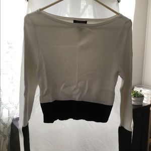 White House Black Market cropped sweater